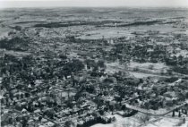 Aerial photograph of Newmarket