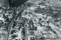 Aerial photograph of Newmarket