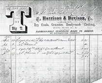 Harrison & Davison, Invoice to St. Paul's Church; 1877