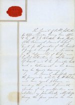 A letter (extract) from Ministry Of Education Office, Toronto; 1851