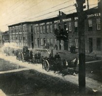 127th Kitchen Brigade in front of the Cane Factory