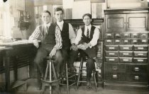 "Draughting Room" Employees of Office Specialty Mfg. Company (circa 1908)