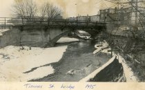 2 Views of the Timothy Street Bridge in Winter