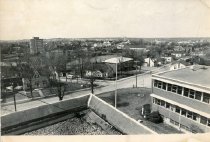 Aerial View of Newmarket looking northwest