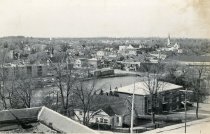 Aerial View of Newmarket looking northwest