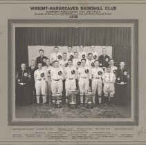 Wright-Hargreaves Baseball Club 1936