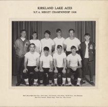 Kirkland Lake Aces NFA Midget Champs 1968