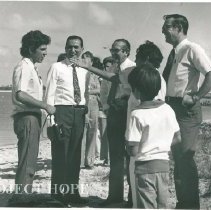 Dredging for SS HOPE to enter Natal, Brazil