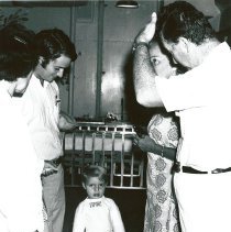 Dr. Nina, John Walsh, young patient, Mrs. Warburg and Dr. Alex Randall