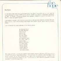 "the hopie"  Ship to Shore  Vol. 4 No.1/1970, Page 3