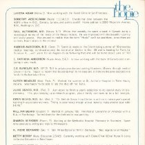 "the hopie"  Ship to Shore  Vol. 4 No.1/1970, Page 5