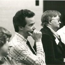 Melanie Helm, Dr. John WIlhelm, and Lee Olive Harrison,