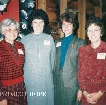 Esther Kooiman, Mary Anne Small, Kathryn Scilichtruann, Roberta O'Grady