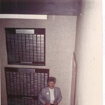 Jean Kohn, MD, HOPE Center with Honor Roll of Volunteers