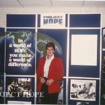 Project HOPE Exhibit at HOPE Center, Joanne Jene, MD