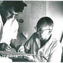 Dr. Warren Bacon and counterpart.