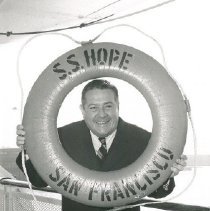 Dr. William B. Walsh onboard SS HOPE