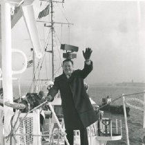 Dr. William B. Walsh onboard the SS HOPE