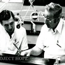 Dr. Osmar Alves and Dr. Cartwright