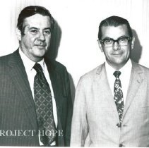 Dr. Walsh and Jarbas Passarinho, Minister of Education.