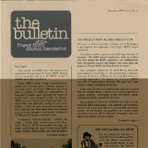 the bulletin November 1977 Vol. 1 No. 1 Page 1