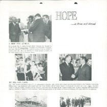 HOPE/NEWS April/May 1964 page  3