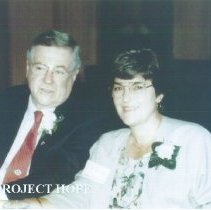 Dr Walsh and Dr Jene at the San Francisco reunion.