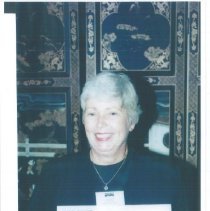 Carol Frediksen at the 1996 reunion in Seattle.