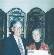 Hal Royaltey and ? at the 1996 reunion in Seattle.