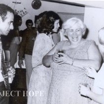 From right:  Nancy Chandler, June Hudson and Michelle Worthing, party 1978.