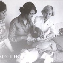 Nancy Chandler ICU CE course, Imbaba Cardiothoracic Institute, 1978