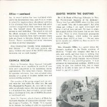 HOPE/NEWS March/April 1966 page 5