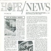 HOPE/NEWS May/June 1966 page 1