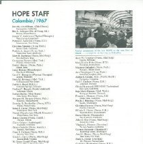 HOPE News Vol 5. No.2/1967 Pf. 3