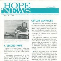 HOPE NEWS Vol 7 No l/1969 Pg 1