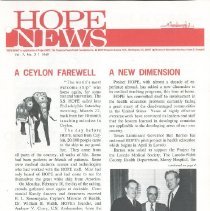 VHOPE News Vol 7 No 2/1060 Page 1