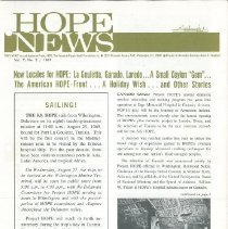 HOPE News Vol 7 No. 3/1969 Page 1