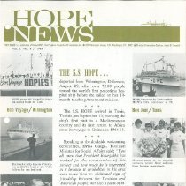 HOPE News vol 7 no 4/1969 Page 1