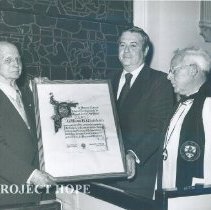 William Hannis Perot, Dr. William B. Walsh, Rev. Ernest A. Harding