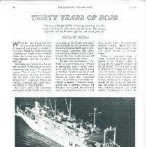 The Saturday Evening Post - Thirty Years of HOPE April 1988 page 1