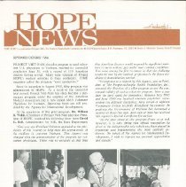 HOPE/NEWS 8 & 9 1966 Page 1