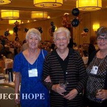 Mrs Martin Lees,  Nancy Ranglia, Joanne Jene at the 2008 Reunion in DC.