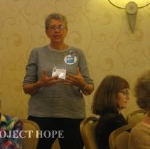 Penny Hatcher at the 2008 Reunion in DC.