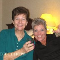 Val Cook and Diane Speranza at the 2008 Reunion in DC.