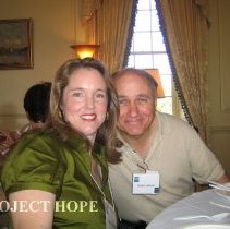 Unknown and Scott Leckman at Carter Hall for the 2008 Reunion in DC.