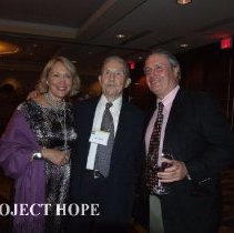 Mary Walsl, Jack Turner,and John Walsh at the 50th reunion in 2008 in DC.
