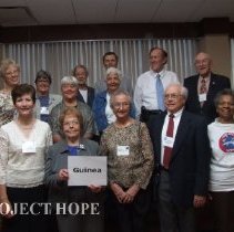 Guinea staff at the 50th reunion in 2008 in DC.