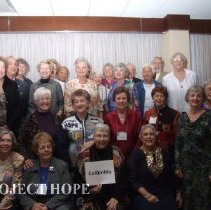 Colombia staff at the 50th reunion in 2008 in DC.