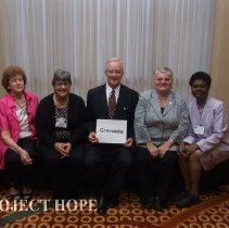Grenada staff at the 50th reunion in 2008 in DC.