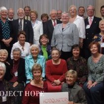 Headquarters staff at 50th reunion in 2008 in DC.